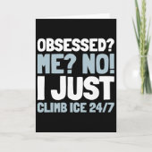 Climb Climber - Ice Climbing _2  Kaart (Voorkant)