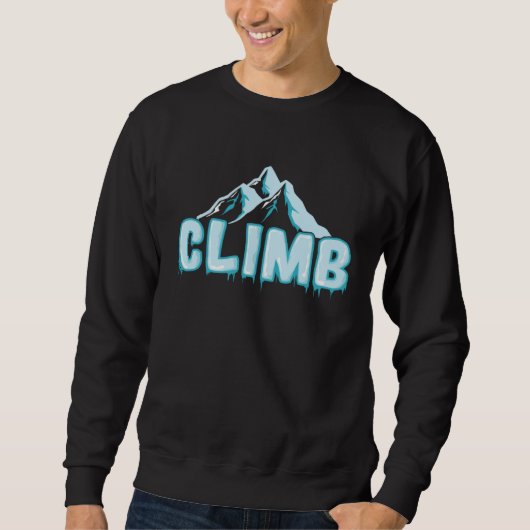 Climb Extreme Sports Ice Climbing Winter Trui (Voorkant)