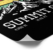 Climbed Mount Rainier Summit Club Hike Washington Poster (Hoek)