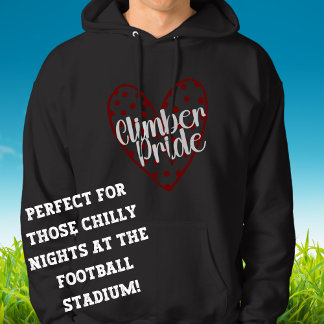 Climber Pride Polka Dot Heart Hoodie