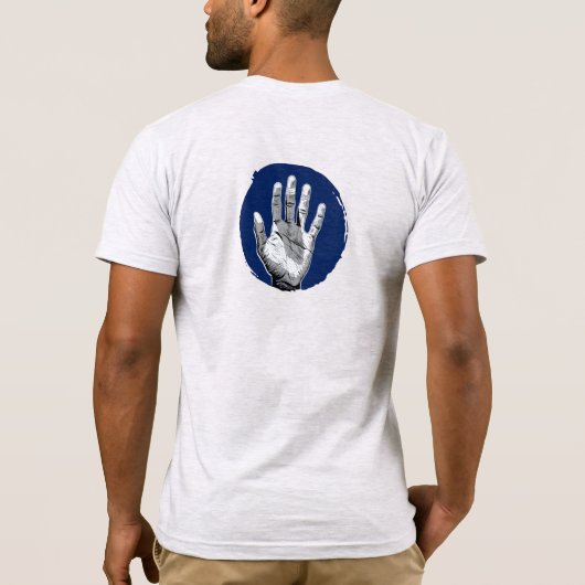 Climbers Hand Rough Logo T-shirt (Achterkant)