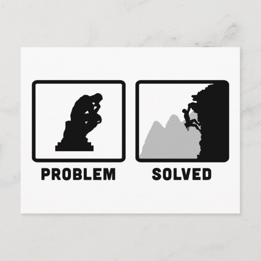 Climbing Briefkaart (Voorkant)
