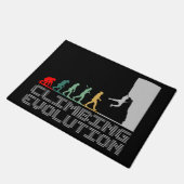 Climbing Evolution Funny Retro for Climber Deurmat (Schuin)