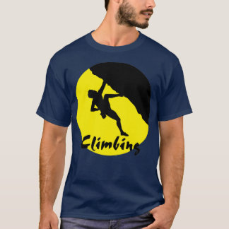 Climbing female climber Triblend T-shirt