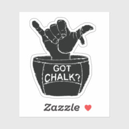 Climbing "Got Chalk" Sticker