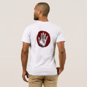 Climbing Hand Rough Edition T-Shirt (Achterkant volledig)