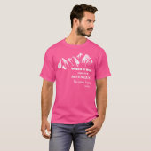 Climbing Mountain Rock Climber For Men T-shirt (Voorkant volledig)