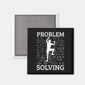 Climbing Problem Solving Rock Climber Bouldering C Magneet (Voorkant / Achterkant)