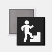 Climbing Stairs Tribute Workout Magneet (Voorkant / Achterkant)