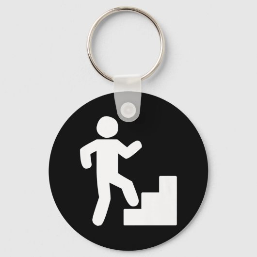 Climbing Stairs Tribute Workout Sleutelhanger (Voorkant)