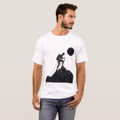 Climbing To Success T-shirt (Voorkant volledig)