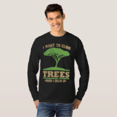 Climbing Tree Surgeons Aspirations Graphic T-shirt (Voorkant volledig)