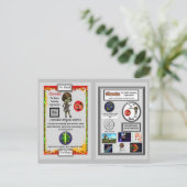 Climvohx Presenteert Copernicium Ruilkaart Briefkaart (Staand voorkant)
