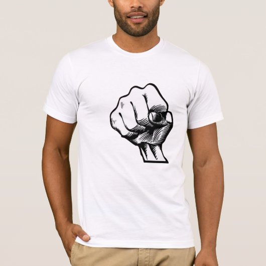 Clinched Fist T-Shirt (Voorkant)