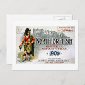 Clincher Motor Tires1909 -  reclame Briefkaart (Voorkant / Achterkant)