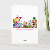 Clinebakjes kerstKaart Feestdagen Kaart (Achterkant)