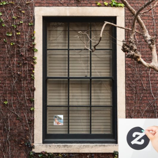 CLING! Aangepaste Ramensticker – Voeg Afbeelding Raamsticker (Huis Raam)