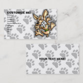 Cling Chihuahua Dog Visitekaartje (Voorkant / Achterkant)