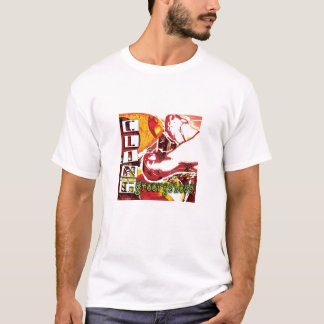 CLING Groovyschoenen Mannen T Shirt Wit