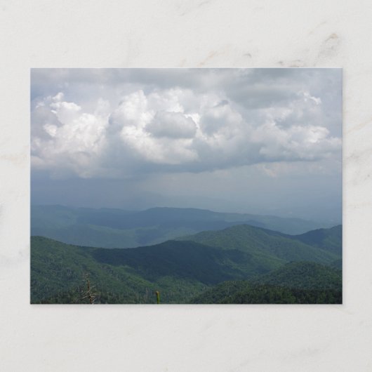 Clingmans Dome Briefkaart (Voorkant)