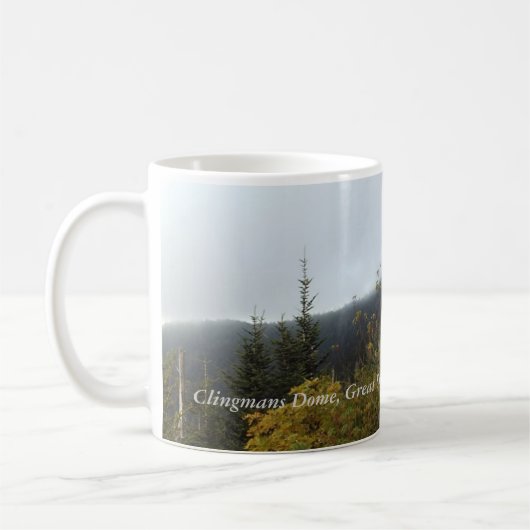 Clingmans Dome, Great Smoky Mountains Souvenir Mok (Links)