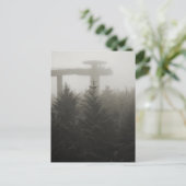 Clingmans Dome in the Fog - GSMNP - Briefkaart (Staand voorkant)