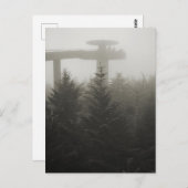 Clingmans Dome in the Fog - GSMNP - Briefkaart (Voorkant / Achterkant)