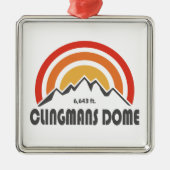 Clingmans Dome Metalen Ornament (Voorkant)