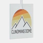 Clingmans Dome Retro Glas Ornament (Voorkant Rechts)