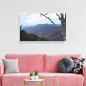 Clingmans Dome Smoky Mountains Canvas Afdruk (Insitu (Woonkamer))