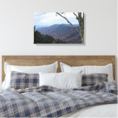 Clingmans Dome Smoky Mountains Canvas Afdruk (Insitu (Slaapkamer))