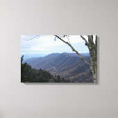 Clingmans Dome Smoky Mountains Canvas Afdruk (Voorkant)