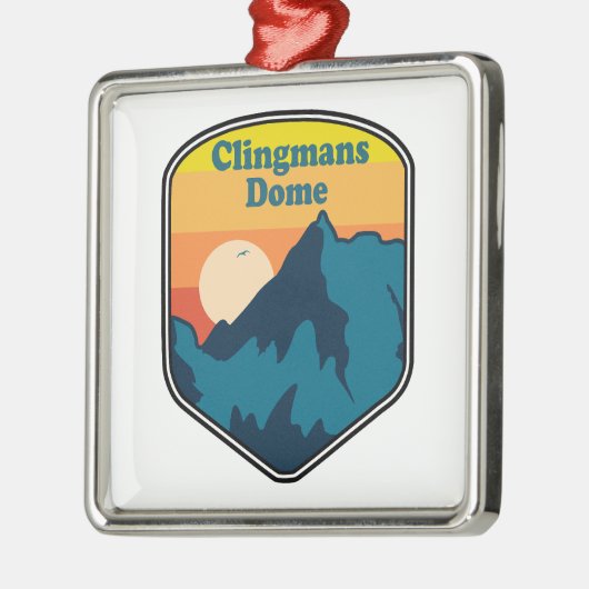 Clingmans Dome Tennessee Sunrise Metalen Ornament (Links)