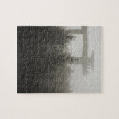 Clingmans-koepel in de mist - GSMNP - 8x10 Legpuzzel (Horizontaal)