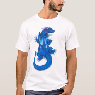 Clingy Blue Dragon Shirt
