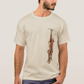 Clingy Chessie Chesapeake Bay Retriever T-Shirt (Voorkant)