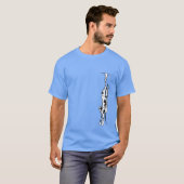 Clingy Harlequin Great Dane T-shirt (Voorkant volledig)