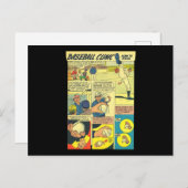 Clinic Comic Book (Baseball Clinic Boek om te zett Briefkaart (Voorkant / Achterkant)