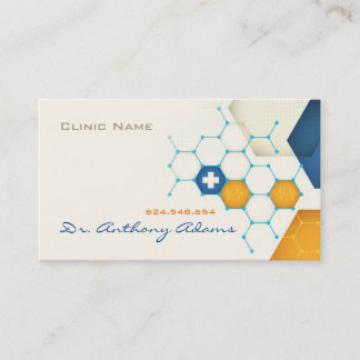 Clinic Hospital Private Doctor Lab Center-kaart Visitekaartje
