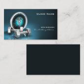 Clinic Hospital Private Sport Doctor Human Card Visitekaartje (Voorkant / Achterkant)