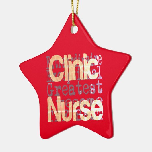 Clinic Nurse Extraordinaire Keramisch Ornament (Links)