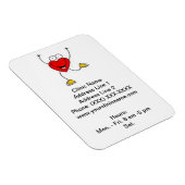 Clinic Promotional Magnet (Dansende Hart) Magneet (Rechterzijde)