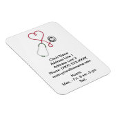 Clinic Promotional Magnet/Vertical (Heart Dr.) Magneet (Rechterzijde)