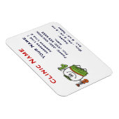 Clinic Promotionl Magnet - Horizonttl/Hoola Tooth Magneet (Rechterzijde)