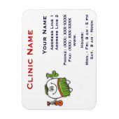 Clinic Promotionl Magnet - Horizonttl/Hoola Tooth Magneet (Verticaal)