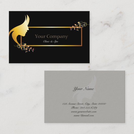 Clinic & Spa Visitekaartje (Voorkant / Achterkant)