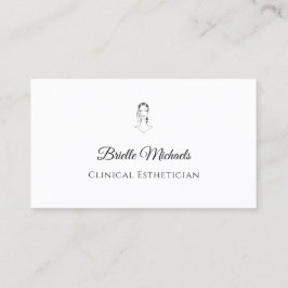 Clinical Esthetician Minimal Elegant Visitekaartje