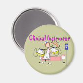 Clinical Instructor "Die Studenten" Geschenken Magneet (Voorkant / Achterkant)