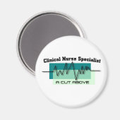 Clinical Nurse Specialist CNS Logo Magneet (Voorkant / Achterkant)
