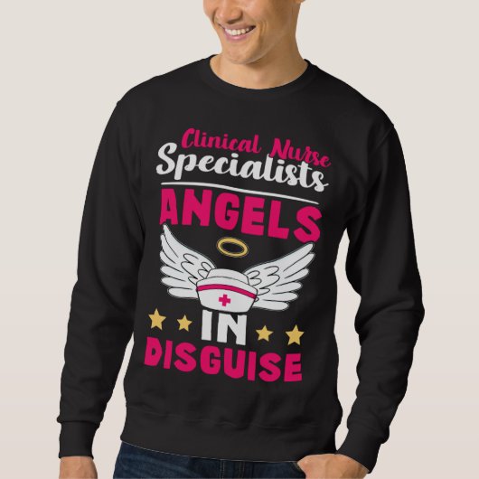 Clinical Nurse Specialists Angels in Disguise Trui (Voorkant)
